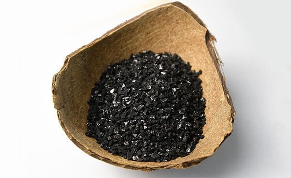 charbon actif en coquille de noix de coco pour le traitement de l'eau potable