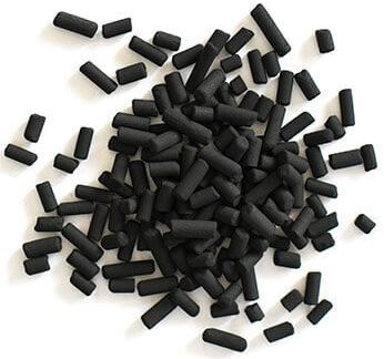 Coal based and coal based coconut shell pelleted activated carbon
