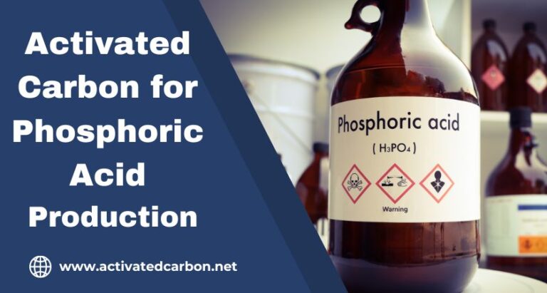Charbon actif pour la purification de l'acide phosphorique