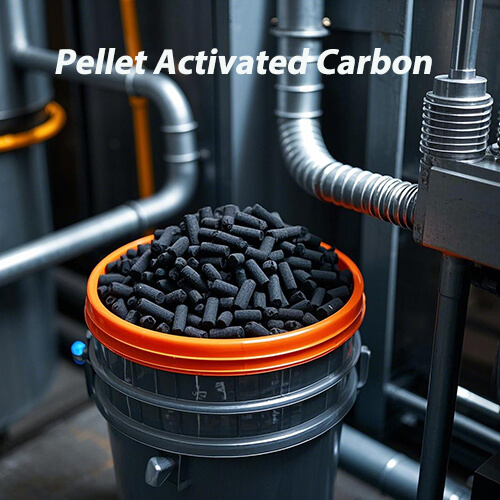 pellet activated carbon for waste gas