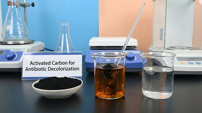 Activated Carbon for Antibiotic Decolorization 2 Activated Carbon for Antibiotic Decolorization