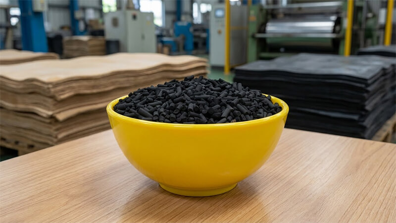 橡膠廠用活性碳 2 活性碳用於甲苯去除