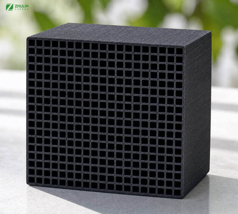 Honeycomb Activated Carbon for VOCs Removal 2 carbón activado en panal